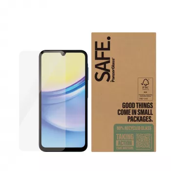 PanzerGlass SAFE. by ® Ekrāna aizsargs Samsung Galaxy A16 | A16 5G | Ultra-Wide Fit