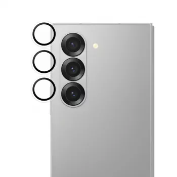 Kameras objektīva aizsargs PanzerGlass Hoops Caurspīdīgs Samsung Galaxy Z Fold7 (Rūdīts stikls, Silikons)