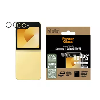 PanzerGlass® Hoops® Kameras lēcu aizsargs Caurspīdīgs Samsung Galaxy Z Flip7 FE