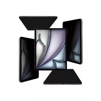 PanzerGlass ® 4-virzienu privātuma ekrāna aizsargs iPad Air 13 collu (2024-2025) | iPad 13 collu Pro (2024-2025) | Īpaši plats