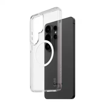 PanzerGlass CARE™ by Urban Explorer caurspīdīgs vāciņš ar White Qi Samsung Galaxy S26 Ultra