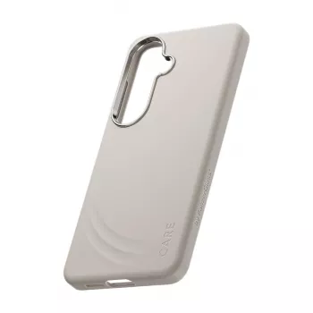 PanzerGlass CARE™ Flow Case Vanilla w. Qi Samsung Galaxy S26
