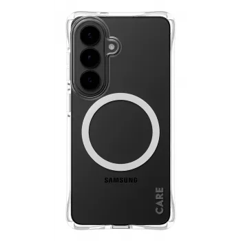 Aizsargmaciņš PanzerGlass CARE Samba Caurspīdīgs ar Balto Qi Samsung Galaxy S26