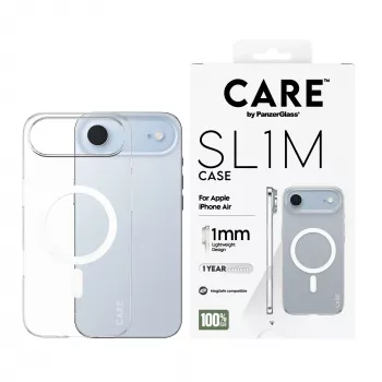 PanzerGlass CARE SL1M Vāciņš Caurspīdīgs ar MagSafe Apple iPhone Air