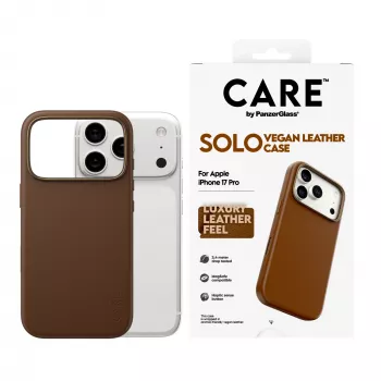 PanzerGlass CARE Solo Case Brūns Apple iPhone 17 Pro