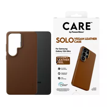 PanzerGlass CARE™ by ® Solo Macītis Brūns ar Qi Samsung Galaxy S26 Ultra