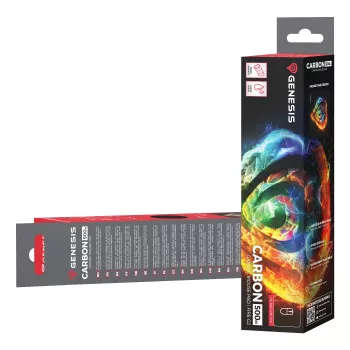 GENESIS Carbon 500 M Fire G2 Gaming peles paliktnis Daudzkrāsains