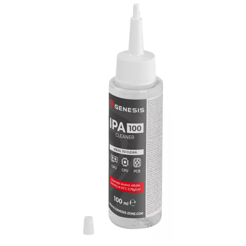 GENESIS IPA 100 100 ml augstas tīrības izopropilspirts termopastas noņemšanai