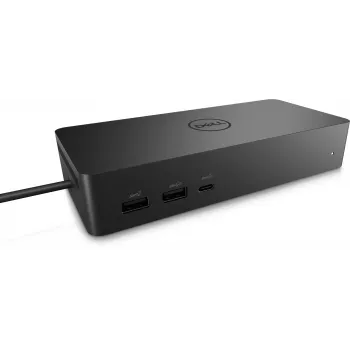 DELL Universal Dock UD22, Docking, USB 3.2 Gen 2 (3.1 Gen 2) Type-C, 96 W, 10/100/1000 Mbit/s, Melns, 5120 x 2880 pikseļi