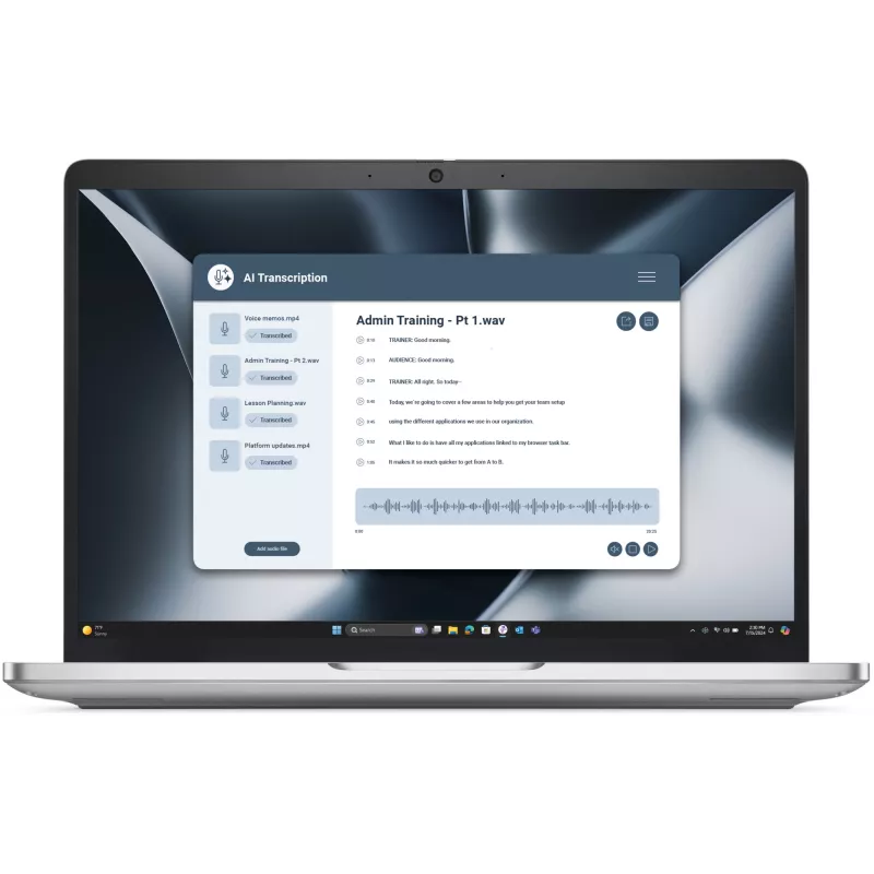 Dell Pro 13 Plus PB13255 klēpjdators — AMD Ryzen 5 220 3.5 GHz, 13.3 collu Full HD+ 1920x1200, 16 GB LPDDR5x, 512 GB SSD, Windows 11 Pro, alumīnijs
