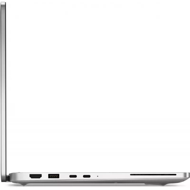 Dell Pro 13 Plus PB13255 klēpjdators — AMD Ryzen 5 220 3.5 GHz, 13.3 collu Full HD+ 1920x1200, 16 GB LPDDR5x, 512 GB SSD, Windows 11 Pro, alumīnijs