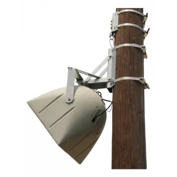 Biamp Community PMB-1RR Pole Grey – Kronšteins vienam skaļrunim pie staba