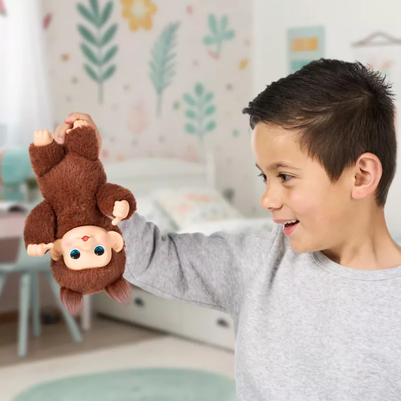 Moose Toys Little Live Pets My Baby Monkey 'Chikki Cherry', Zēns/Meitene, 2 gadi, Skaņas