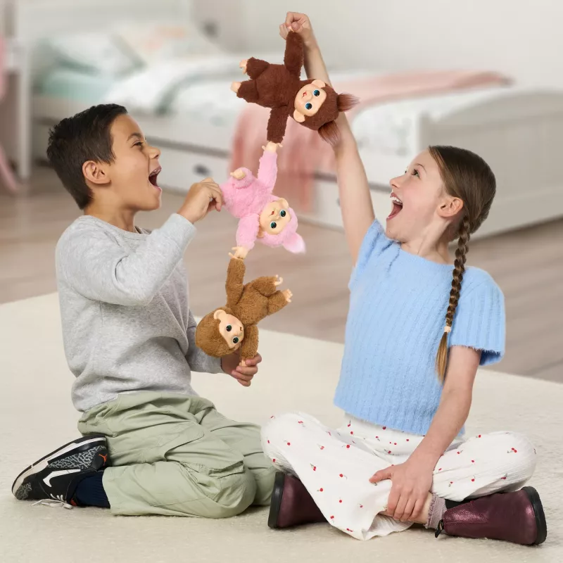 Moose Toys Little Live Pets My Baby Monkey 'Chikki Cherry', Zēns/Meitene, 2 gadi, Skaņas
