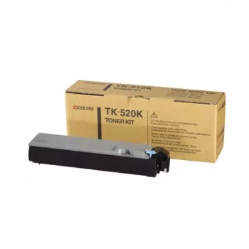 KYOCERA TK-520K oriģinālā melnā tonera kasetne, 1 gab.
