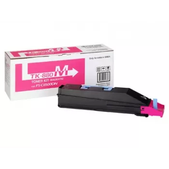 KYOCERA TK-880M oriģinālā tonera kasetne, magenta, 18000 lpp.
