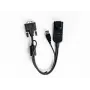Vertiv Avocent MPUIQ-VMCDV KVM saskarnes adapteris DVI, USB 2.0, melns