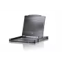 ATEN CL6700MW KVM konsoles slēdzis, 1U, melns