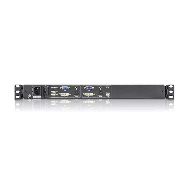 ATEN CL6700MW KVM konsoles slēdzis, 1U, melns