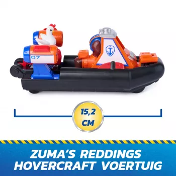 PAW Patrol: Meklēšana un glābšana, Zuma glābšanas hidroplāns ar 2 figūriņām, rotaļu laiva ar atvelkamo darbību, bērnu rotaļlietas zēniem un meitenēm no 3 gadu vecuma