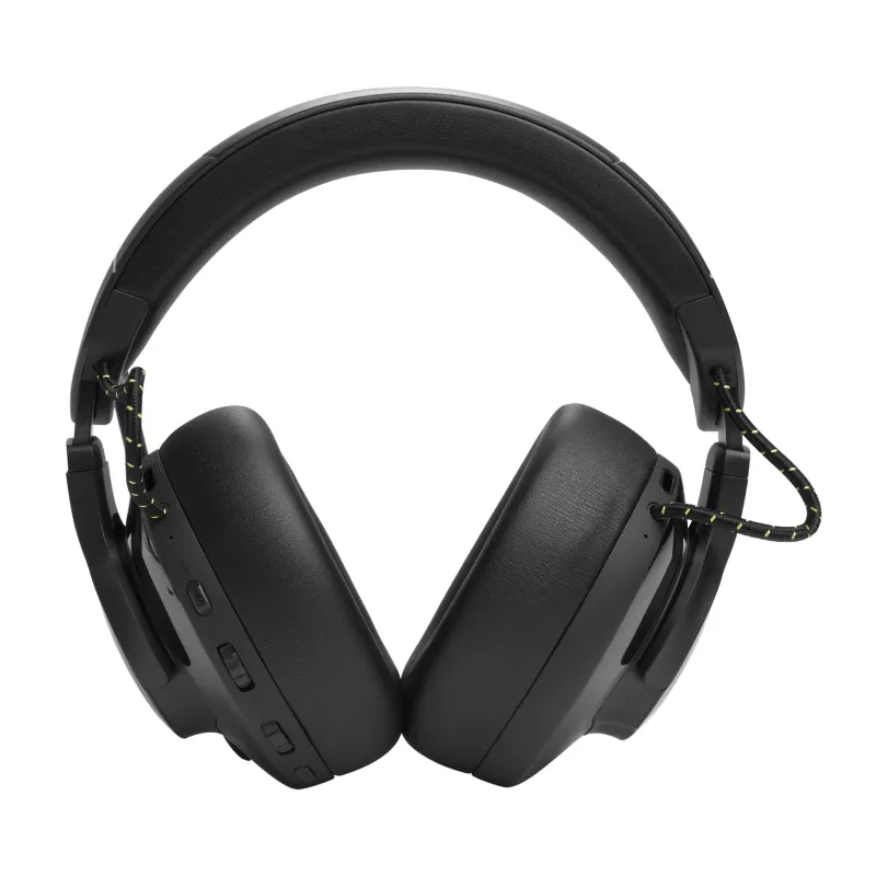 JBL Quantum 910X austiņas, vadu un bezvadu, spēlēm, USB Type-C, Bluetooth, melnas, zaļas