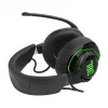 JBL Quantum 910X austiņas, vadu un bezvadu, spēlēm, USB Type-C, Bluetooth, melnas, zaļas