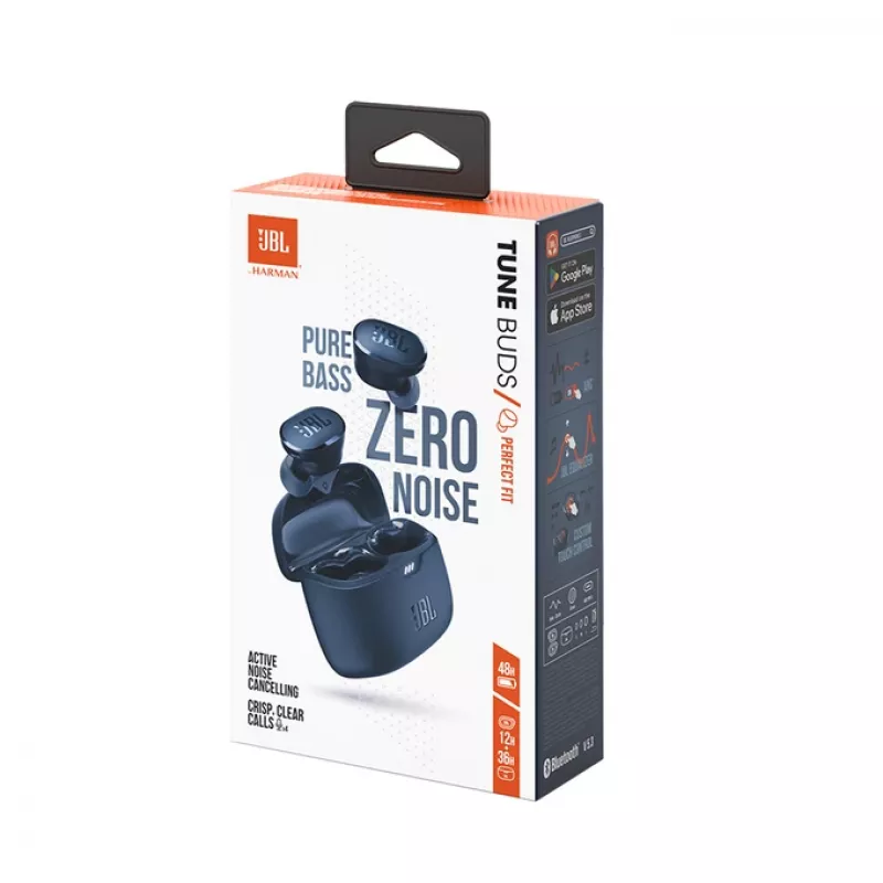 JBL Tune Buds Bezvadu Austiņas TWS Iekšauss Zvanīšanai/Mūzikai Bluetooth Zils
