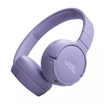 JBL Tune 670 NC austiņas, vadu un bezvadu, zvaniem/mūzikai, USB Type-C, Bluetooth, violetas