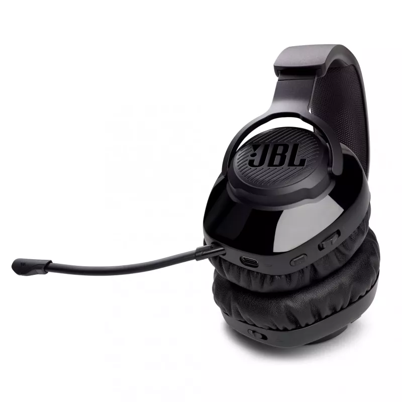 JBL Quantum 350 MELNAS, Bezvadu, Spēlēm, 20 - 20000 Hz, 247 g, Austiņas, Melns