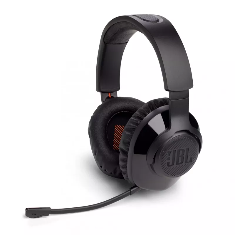 JBL Quantum 350 MELNAS, Bezvadu, Spēlēm, 20 - 20000 Hz, 247 g, Austiņas, Melns