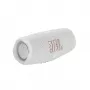 JBL Charge 5 balts — portatīvais skaļrunis ar 30 W, IP67, 20 h akumulatoru