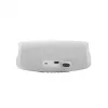 JBL Charge 5 balts — portatīvais skaļrunis ar 30 W, IP67, 20 h akumulatoru