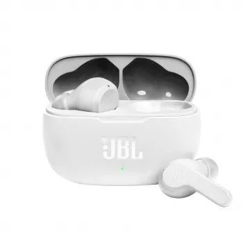 JBL Wave 200 TWS BALTI - Bezvadu austiņas, 20–20000 Hz, 48 g