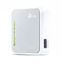 TP-Link TL-MR3020 pārnēsājamais 3G/4G bezvadu N maršrutētājs, Wi-Fi 4 (802.11n), vienas joslas (2,4 GHz), Ethernet LAN, pelēks/balts