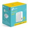 TP-Link TL-MR3020 pārnēsājamais 3G/4G bezvadu N maršrutētājs, Wi-Fi 4 (802.11n), vienas joslas (2,4 GHz), Ethernet LAN, pelēks/balts