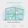 TP-Link Deco M4 AC1200 visas mājas Wi-Fi tīkla sistēma, 2 vienības, balta