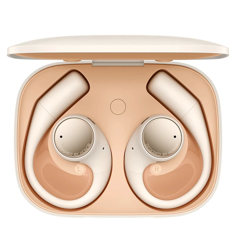 Honor Earbuds Open Bezvadu Austiņas Atvērtā Tipa Zvanīšanai/Mūzikai USB Type-C Bluetooth Zelts