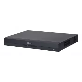DVR Dahua Technology XVR5216AN-4KL-I3/T — 16 kanālu 4K (3840x2160), H.264/H.265, 1xRJ45, 1xUSB3.2, 1xUSB2.0, max HDD 16 TB, Melns