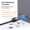 UGREEN NASync DH2300 divu nodalījumu NAS, Rockchip RK3576, 4 GB RAM, 1x GbE, 2x USB-A, USB-C, HDMI