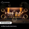 Skaņas josla Hisense AX5140Q 5.1.4 Dolby Atmos, 600 W RMS, bezvadu zemfrekvences skaļrunis 280 W, melna