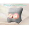 SKG VS500 Masāžas spilvens — mīcīšanas masāža, ar akumulatoru 10W, iebūvēts akumulators, pelēks