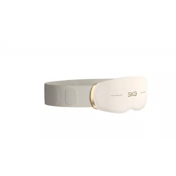 Jostas masieris SKG GS500 — EMS un vibrācija, iebūvēts akumulators, 10 W, balts