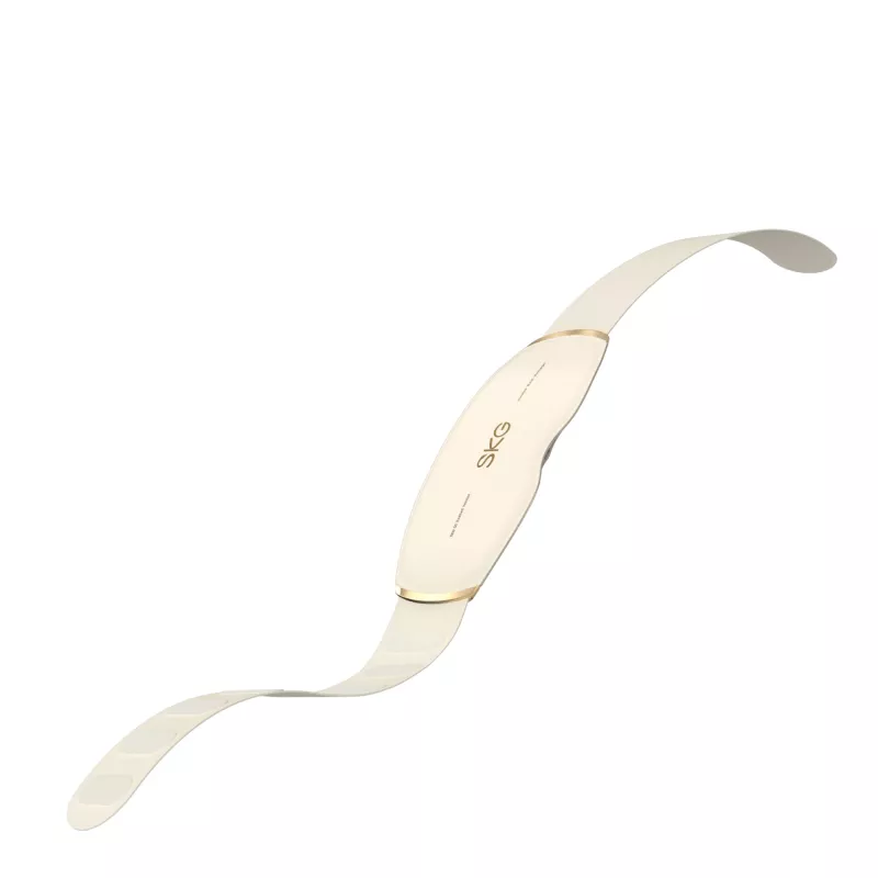 Jostas masieris SKG GS500 — EMS un vibrācija, iebūvēts akumulators, 10 W, balts