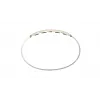 Jostas masieris SKG GS500 — EMS un vibrācija, iebūvēts akumulators, 10 W, balts