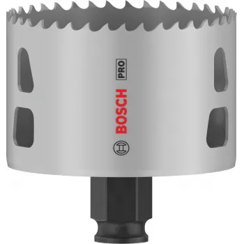 Bosch PRO Multi Material PC Plus cauruļzāģis, 44/73 mm, viens, urbšanai, ģipškartonam, metālam, krāsainajam metālam, plastmasai, mīkstajai koksnei, melns, pelēks, kobalta tērauds, HSS-Co