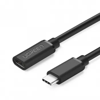 USB kabelis Ugreen 40574 0.5m USB-C Melns 5 Gbit/s