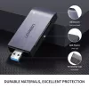 Karšu lasītājs UGREEN 50541 USB 3.2 Gen 1 (3.1 Gen 1) — CF, SD, MicroSD, Memory Stick, Tērauda krāsa, 5000 Mbit/s