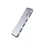Doku UGREEN 80856 2 x USB 3.2 Gen 2 Type-C 4K video izeja