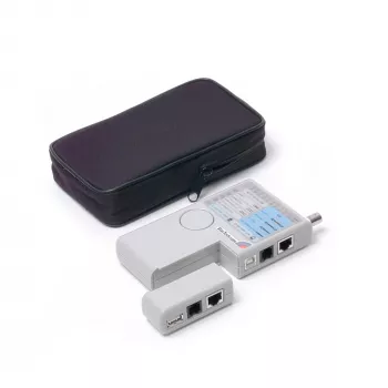 StarTech.com profesionāls daudzfunkciju RJ45, RJ11, USB un BNC kabeļu testeris