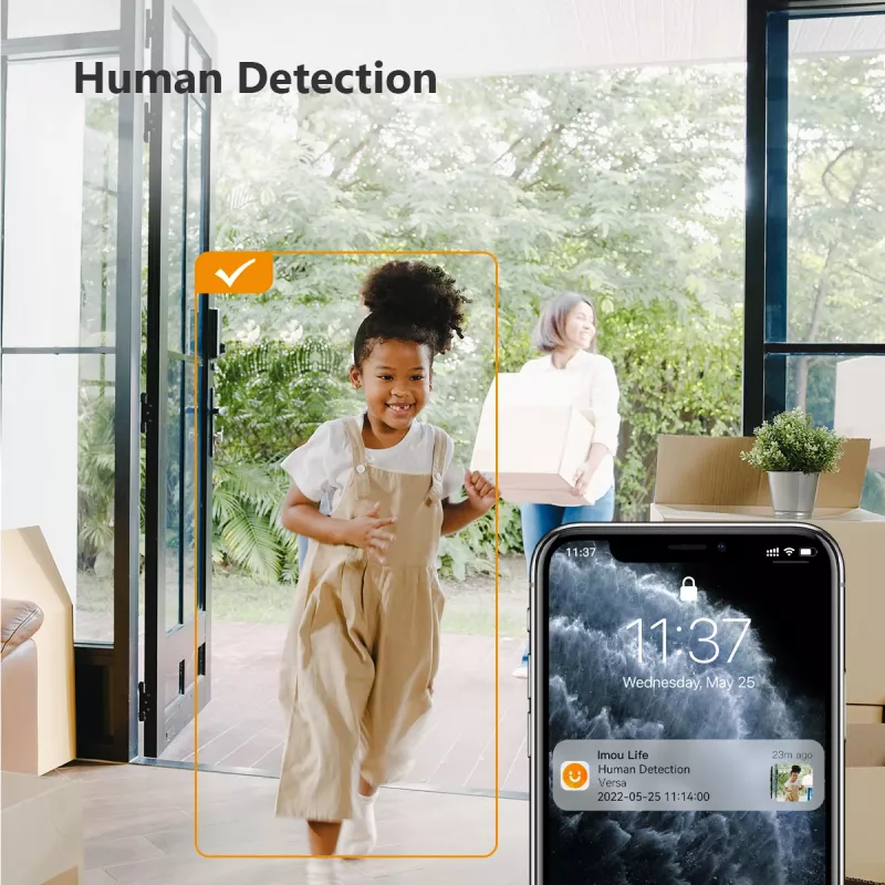 IP drošības kamera IMOU Versa IPC-C22FP-C — bezvadu bullet, 2 MP Full HD, 97°×52° skats, 8x digitālais tālummaiņa, IP65